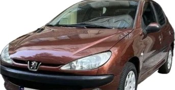 سپر جلو پژو ۲۰۶ رنگ مسی (شکلاتی)